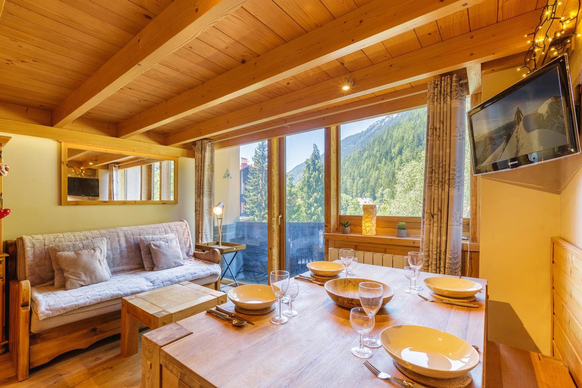 Residence Grand Roc - Campanules 202 - Happy Rentals Chamonix Dış mekan fotoğraf